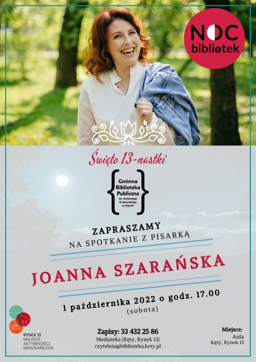Joanna Szarańska Święto 13 nastki