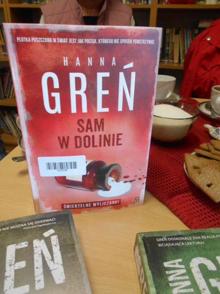 Kolejna nowość H. Greń w naszej bibliotece to "Sam w dolinie"